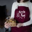 Фартух Accio Food (бордовий)