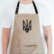 Фартук «Герб Украины» (бежевый)