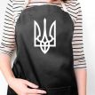 Фартух «Герб України» (чорний)