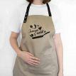Фартук "Готую з любов'ю" (бежевый)