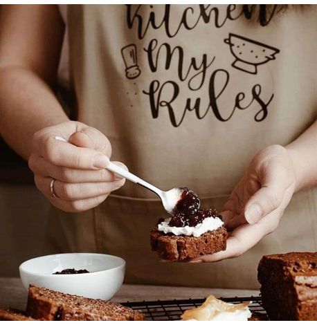 Фартук My kitchen. My rules (бежевый)