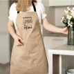 Женский фартук "Найкраща дружина у світі" (бежевый)