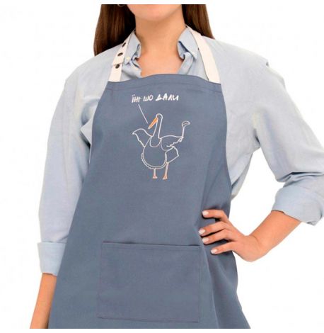 Фартух з Гусем "Їж шо дали"
