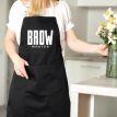 Женский фартук-передник Brow master (черный)