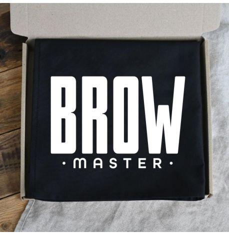 Женский фартук-передник Brow master (черный)