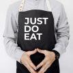 Фартух Just Do Eat (чорний)