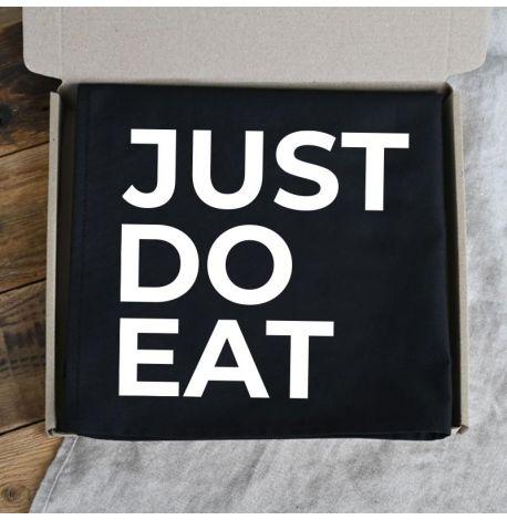 Фартух Just Do Eat (чорний)