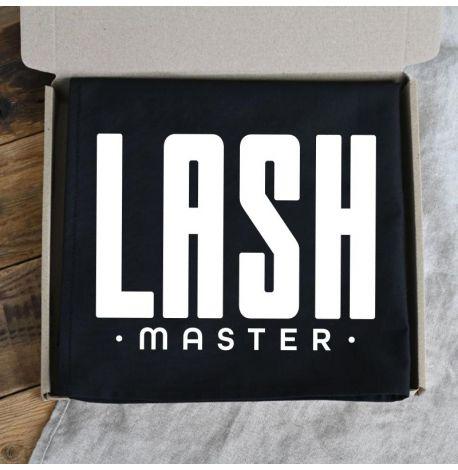 Женский фартук-передник Lash master №2 (черный)