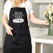 Фартук «Люблю робити дурниці» (черный)