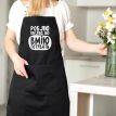 Фартук «Роблю вигляд, що вмію готувати» (черный)