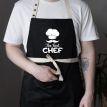 Мужской фартук The best Chef (черный)
