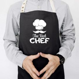 Чоловічий фартух The best Chef (чорний)