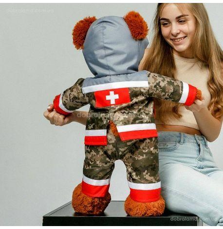 Плюшевий ведмедик «Військовий медик»