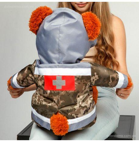 Плюшевий ведмедик «Військовий медик»