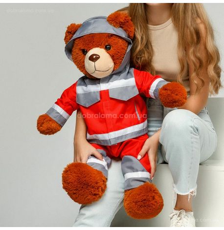 Плюшевий ведмедик «Рятувальник»