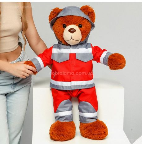 Плюшевий ведмедик «Рятувальник»