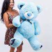 Плюшевий ведмедик «Барнік» 130 см (блакитний)