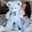 Плюшевий ведмедик «Барнік» 130 см (блакитний)