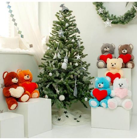 Плюшевый мишка «Френк» 65 см (коричневый)