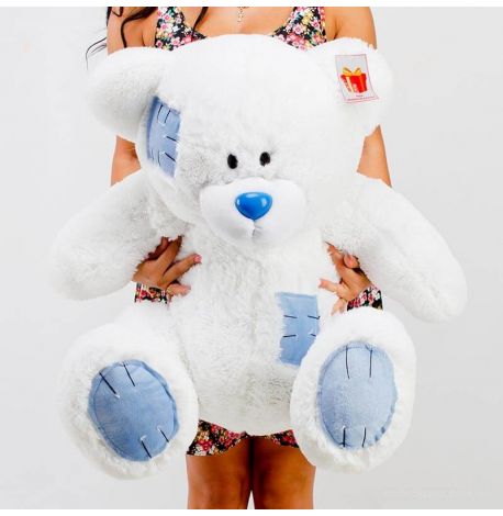 Плюшевий ведмедик «Гриша» 100 см (білий)