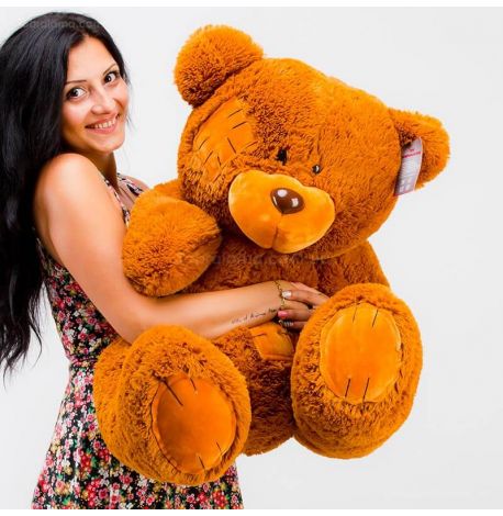 Плюшевий ведмедик «Гриша» 100 см (коричневий)