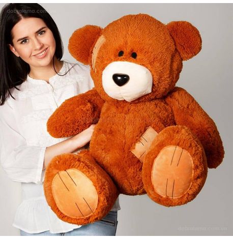 Плюшевий ведмедик «Гриша» 100 см (коричневий)