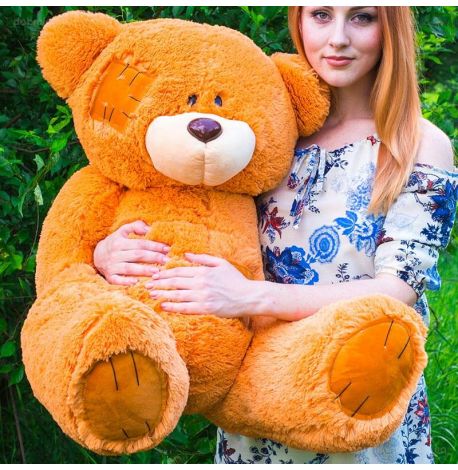 Плюшевий ведмедик «Гриша» 100 см (рудий)