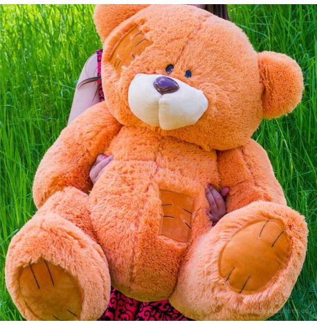 Плюшевий ведмедик «Гриша» 100 см (рудий)