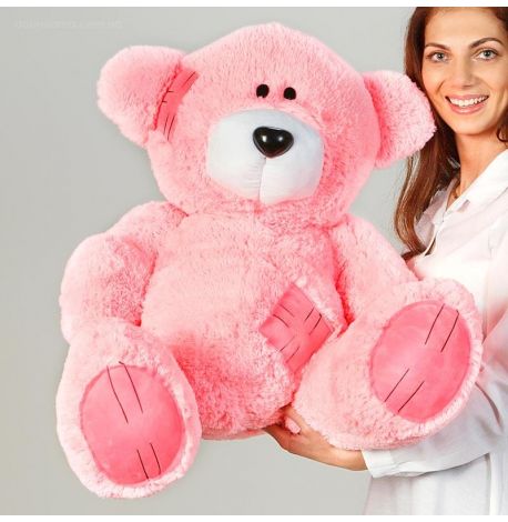 Плюшевый мишка «Гриша» 100 см (розовый)
