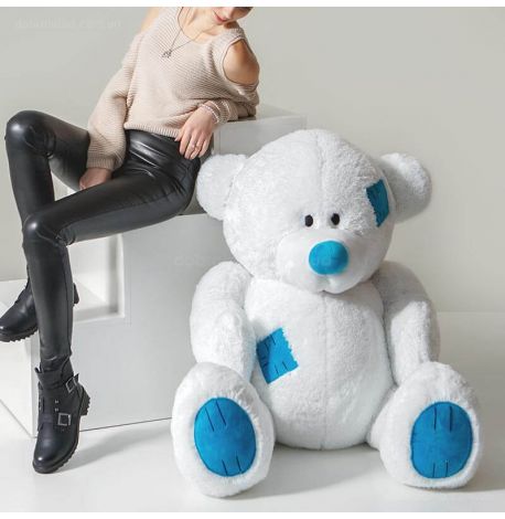 Плюшевий ведмедик «Гриша» 150 см (білий)