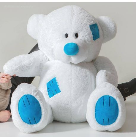 Плюшевий ведмедик «Гриша» 150 см (білий)