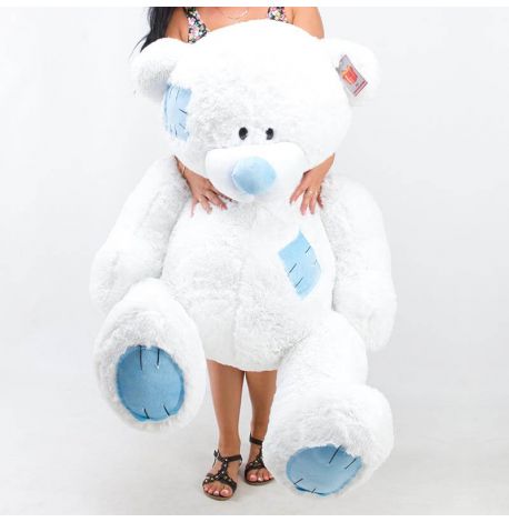 Плюшевий ведмедик «Гриша» 150 см (білий)