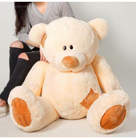 Плюшевый мишка «Гриша» 150 см (кремовый)