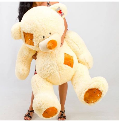 Плюшевый мишка «Гриша» 150 см (кремовый)