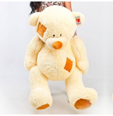 Плюшевый мишка «Гриша» 150 см (кремовый)