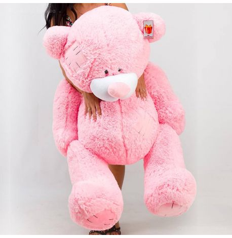 Плюшевый мишка «Гриша» 150 см (розовый)