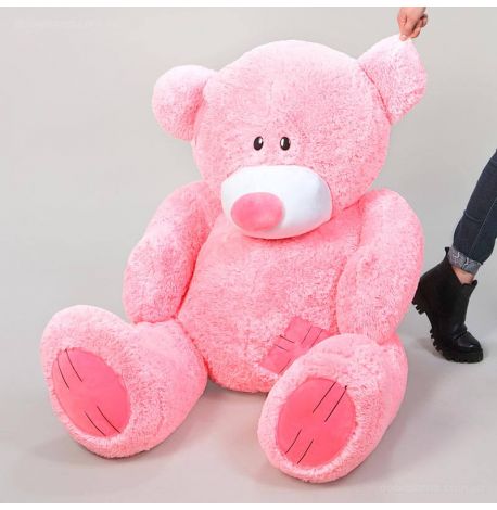 Плюшевый мишка «Гриша» 150 см (розовый)