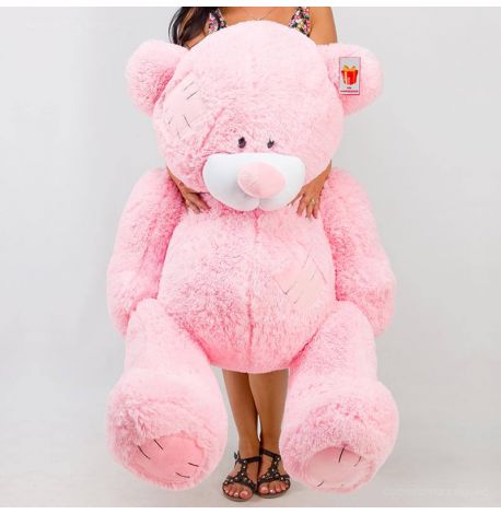 Плюшевый мишка «Гриша» 150 см (розовый)