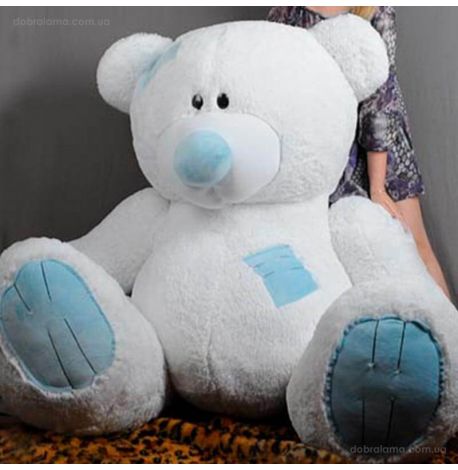 Плюшевый мишка «Гриша» 250 см (белый)