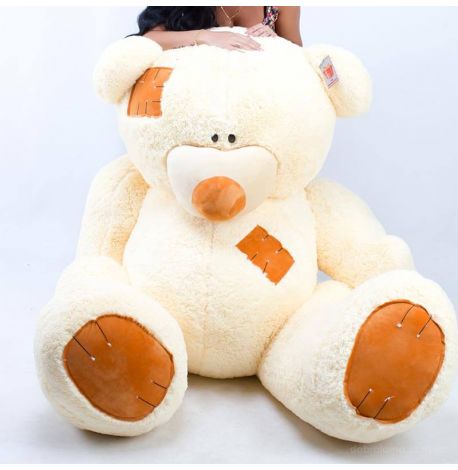 Плюшевий ведмедик «Гриша» 250 см (кремовий)