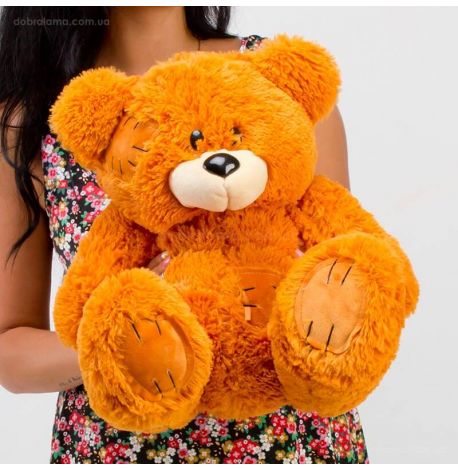 Плюшевий ведмедик «Гриша» 50 см (рудий)