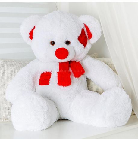 Плюшевий ведмедик «Хохотун білий» (100 см)
