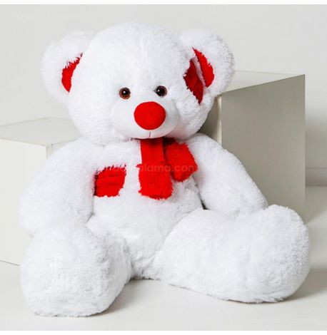 Плюшевий ведмедик «Хохотун білий» (100 см)