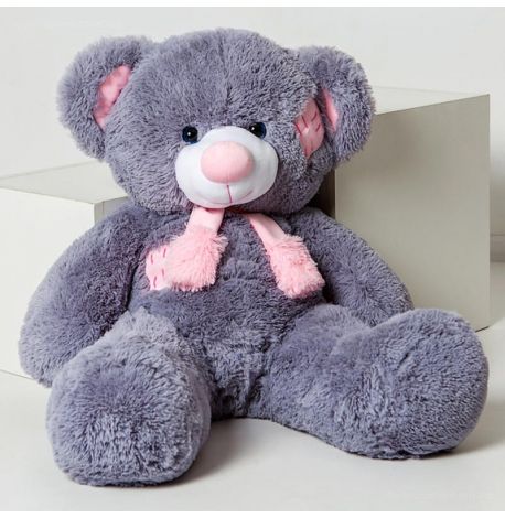 Плюшевий ведмедик «Хохотун сірий» (100 см)