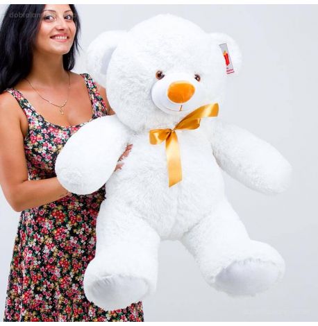 Плюшевий ведмедик «Томмі» 100 см (білий)