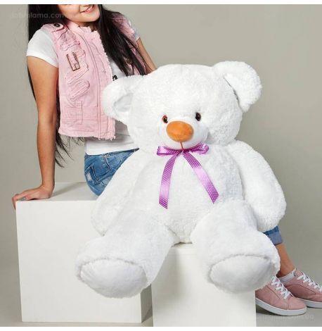 Плюшевий ведмедик «Томмі» 100 см (білий)