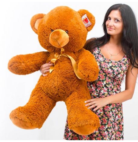 Плюшевий ведмедик «Томмі» 100 см (коричневий)