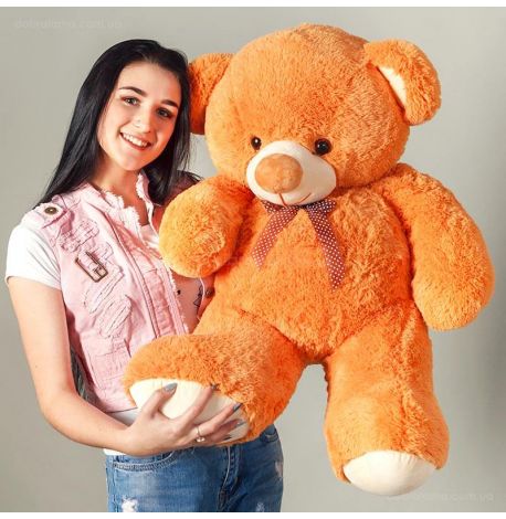 Плюшевый мишка «Томми» 100 см (рыжий)