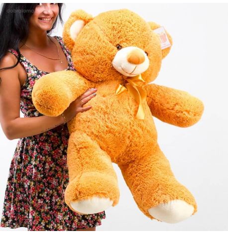 Плюшевый мишка «Томми» 100 см (рыжий)