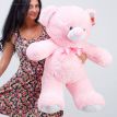 Плюшевий ведмедик «Томмі» 100 см (рожевий)
